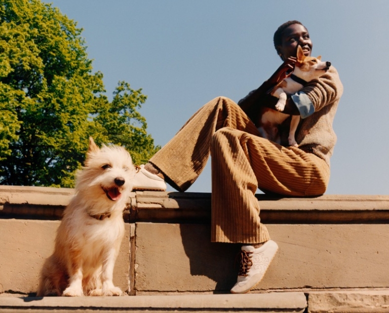 Alex Consani Fronts Tory Burch Fall-Winter 2026 Campaign at Central Park