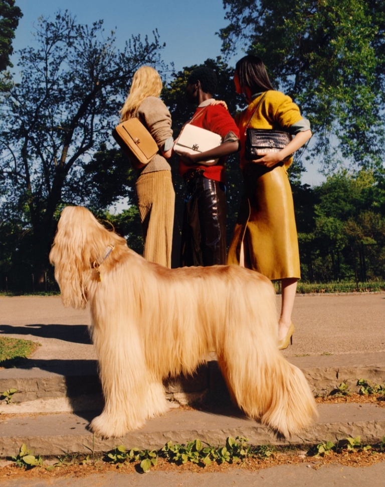 Alex Consani Fronts Tory Burch Fall-Winter 2026 Campaign at Central Park