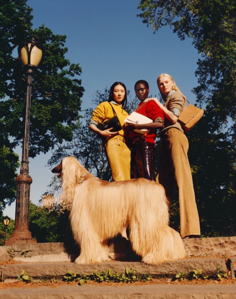 Alex Consani Fronts Tory Burch Fall-Winter 2026 Campaign at Central Park