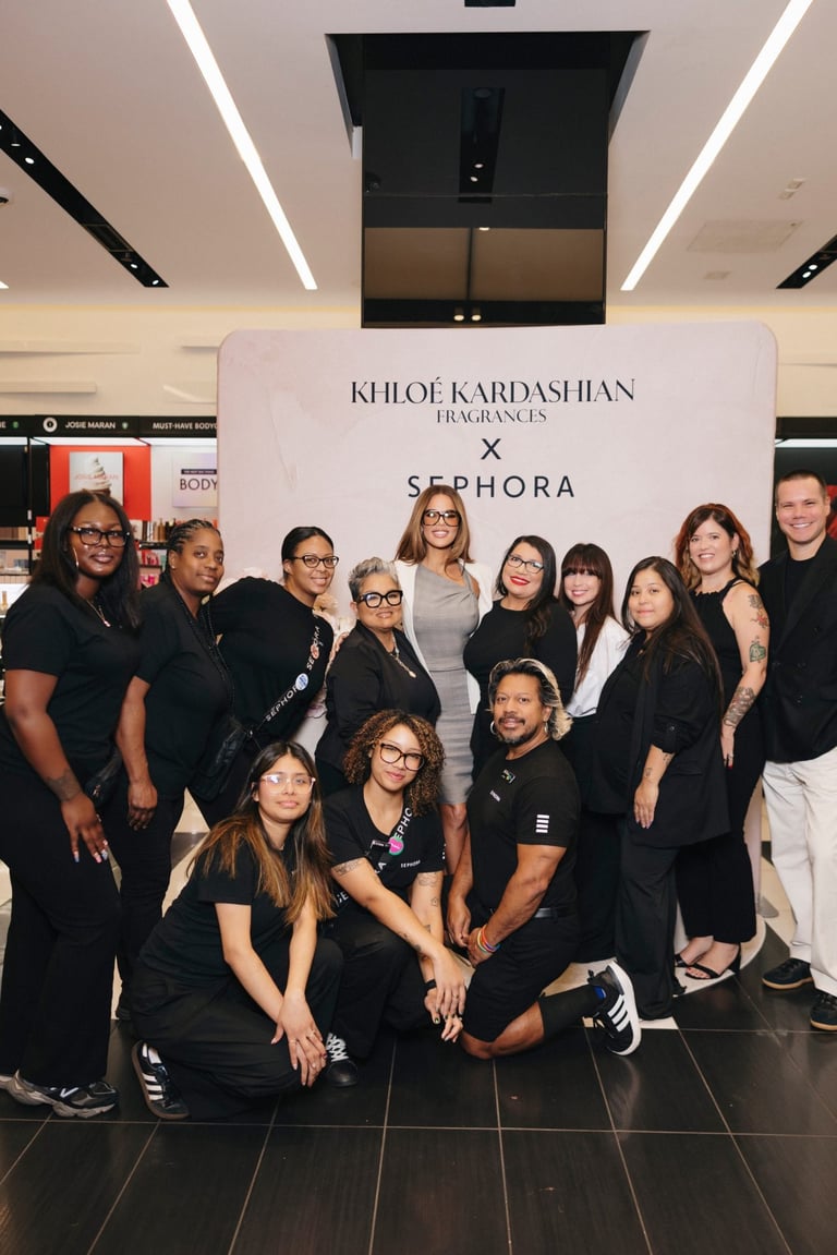 Khloé Kardashian Celebrates Fragrance Launch at Sephora In New York City