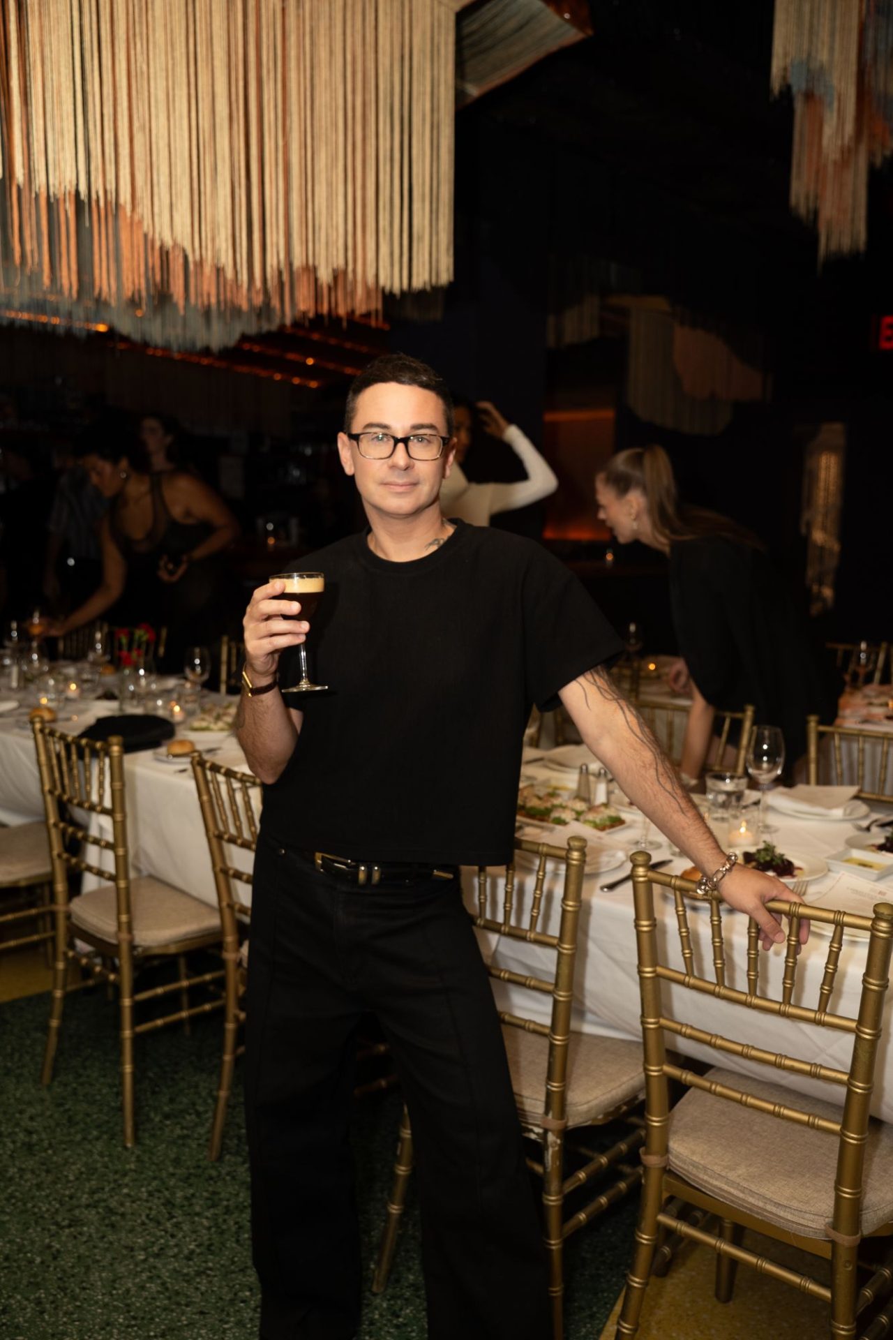 1-Christian Siriano - Bar Bas NYFW Pre-Show Model Dinner - 9_8_26