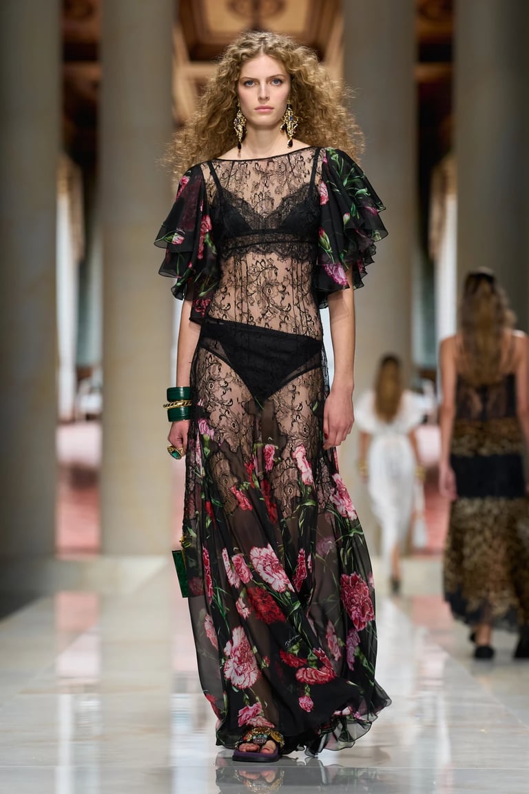 Dolce & Gabbana Spring 2027 Runway Collection at Milan Fashion Week