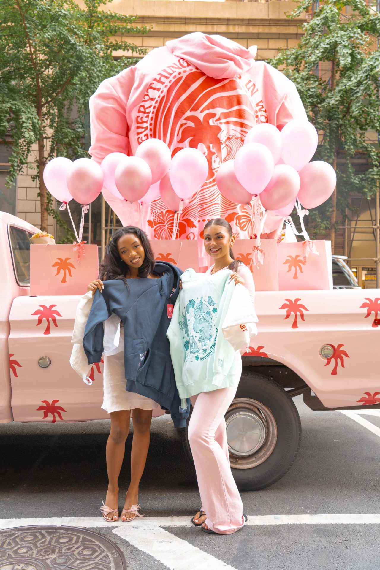 Pink Palm Puff Takes Its Oversized Hoodie to NYFW 2026