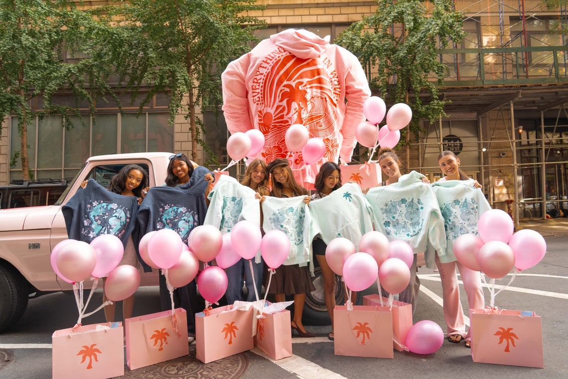Pink Palm Puff Takes Its Oversized Hoodie to NYFW 2026