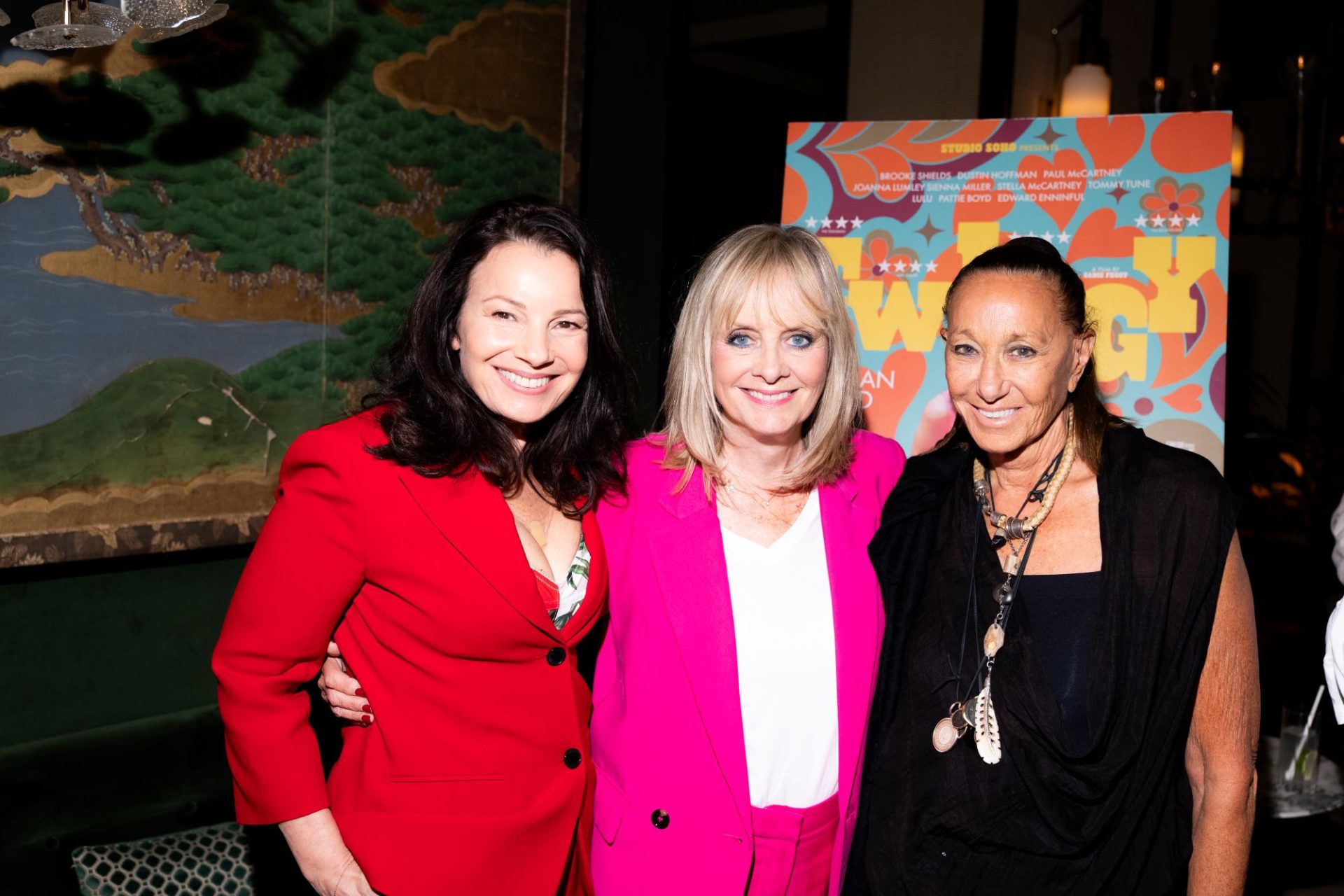 Fran,Twiggy,Donna Karan, NYC