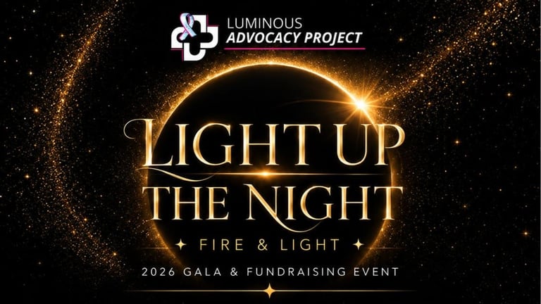 Luminous Advocacy Project Announces 5th Annual Light Up the Night Gala