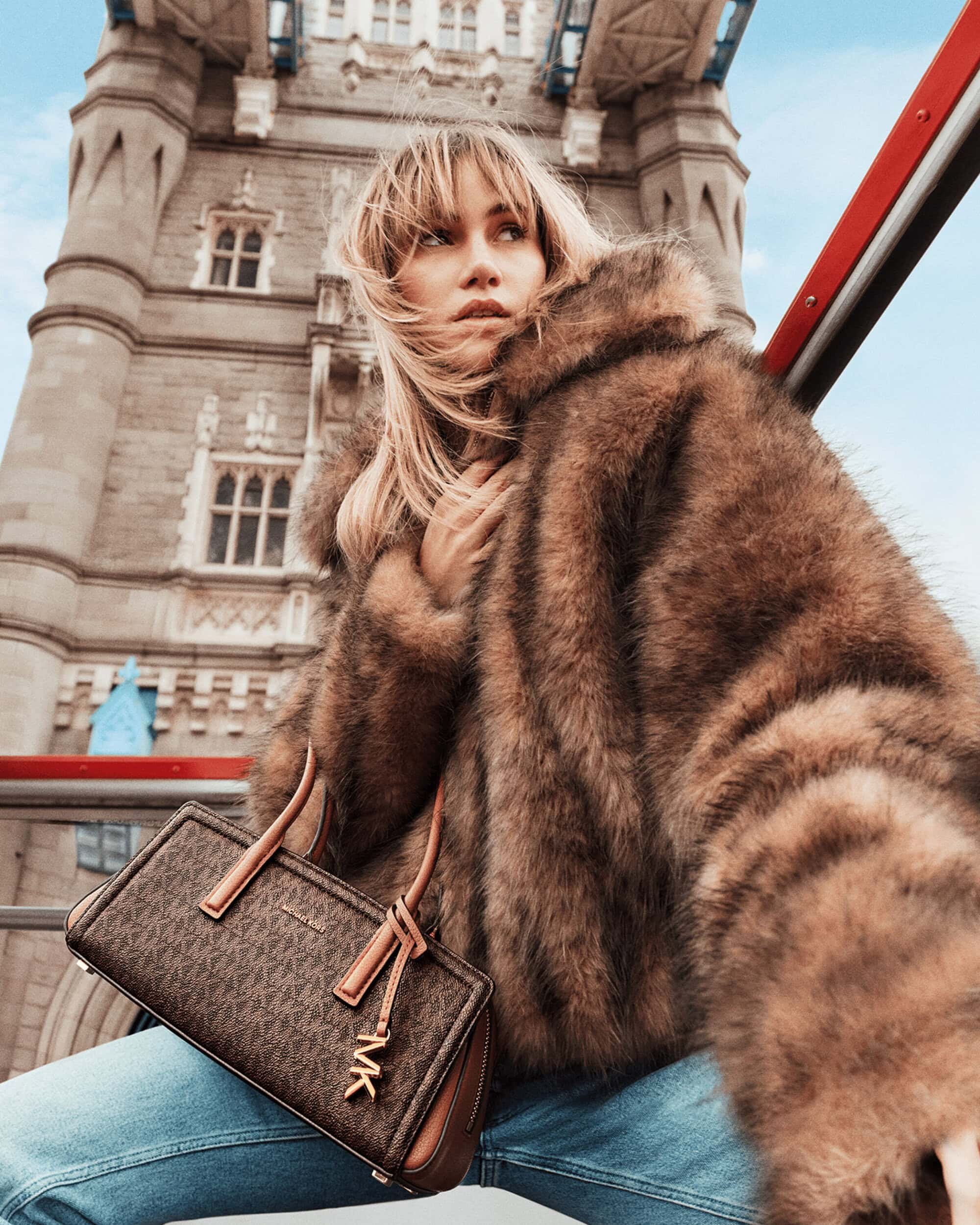 Michael Kors Fall 2026: Suki Waterhouse in London
