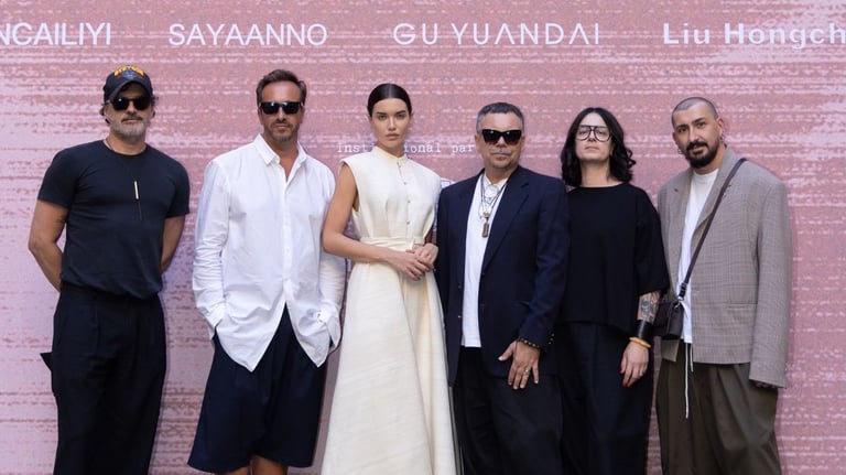 Milan Vialina Lemann at Fashion Week
