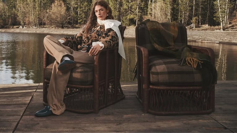 Ralph Lauren Fall/Holiday 2026: American Woodland Campaign