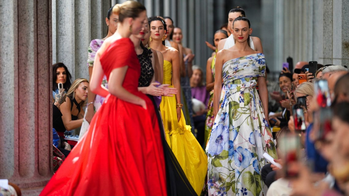 VERDAVAINNE Spring 2027: A Painted Garden at NYFW