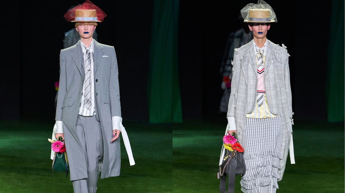 Thom Browne Spring 2027 ready-to-wear collection at New York Fashion Week