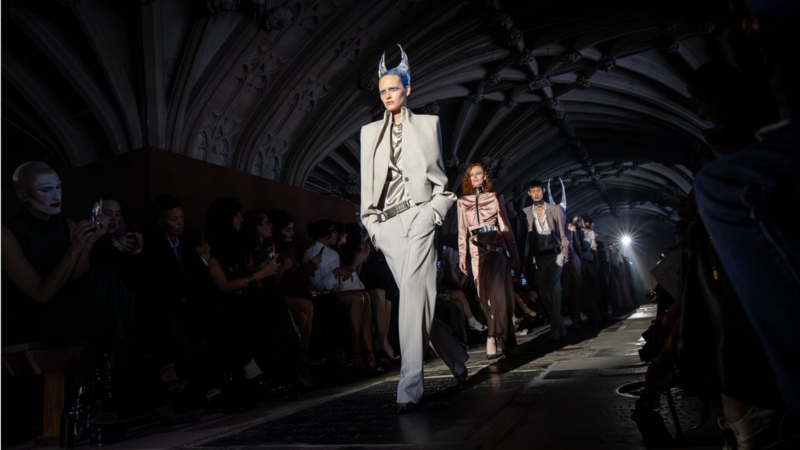 McQueen Spring 2027 Ready-to-Wear Collection at London Fashion Week