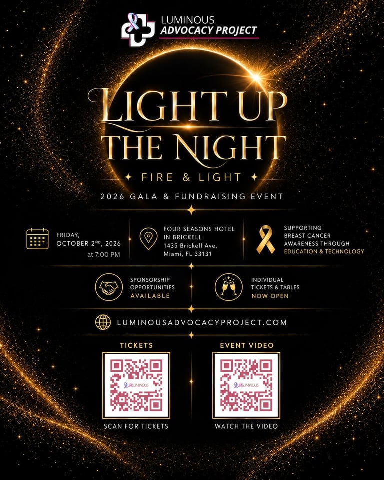 Luminous Advocacy Project Announces 5th Annual Light Up the Night Gala