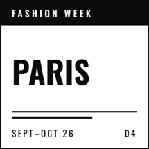 Paris Fashion Week Schedule