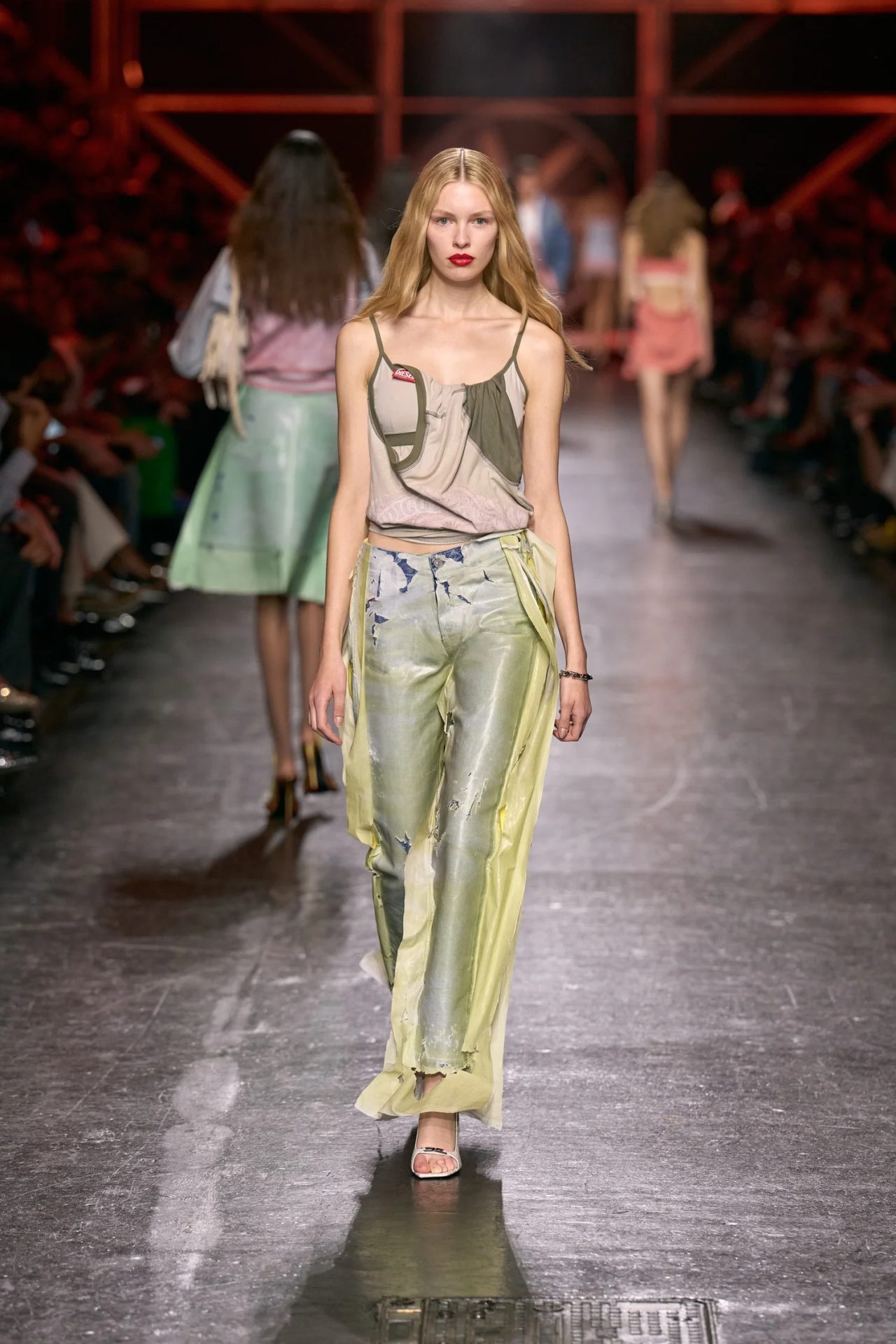 Diesel Spring 2027: Glenn Martens Takes His Final Bow in Shredded Denim