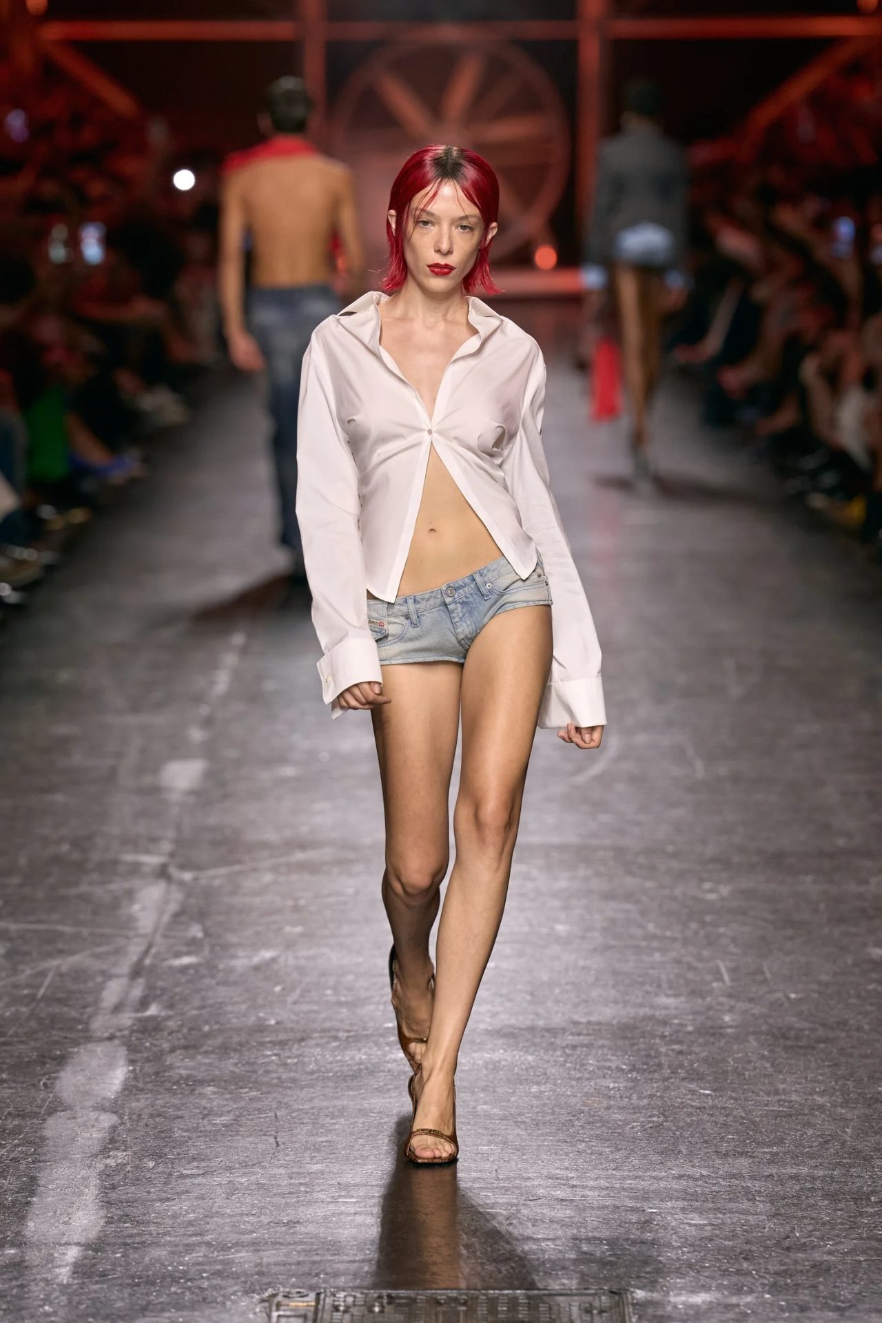 Diesel Spring 2027: Glenn Martens Takes His Final Bow in Shredded Denim