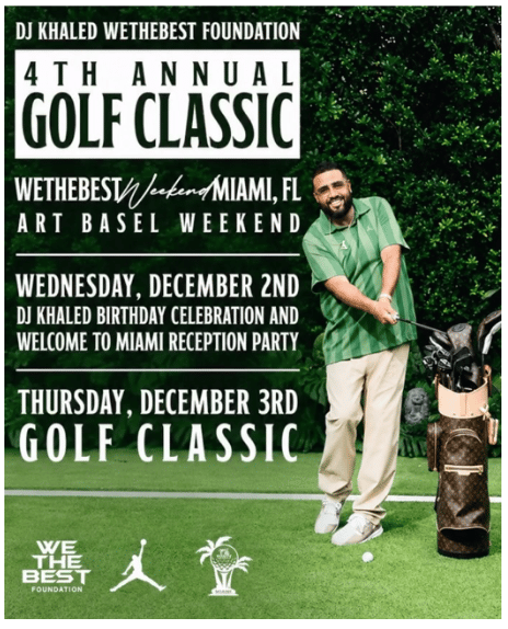 We The Best Foundation x Jordan Golf Classic Returns to Miami for Fourth Annual