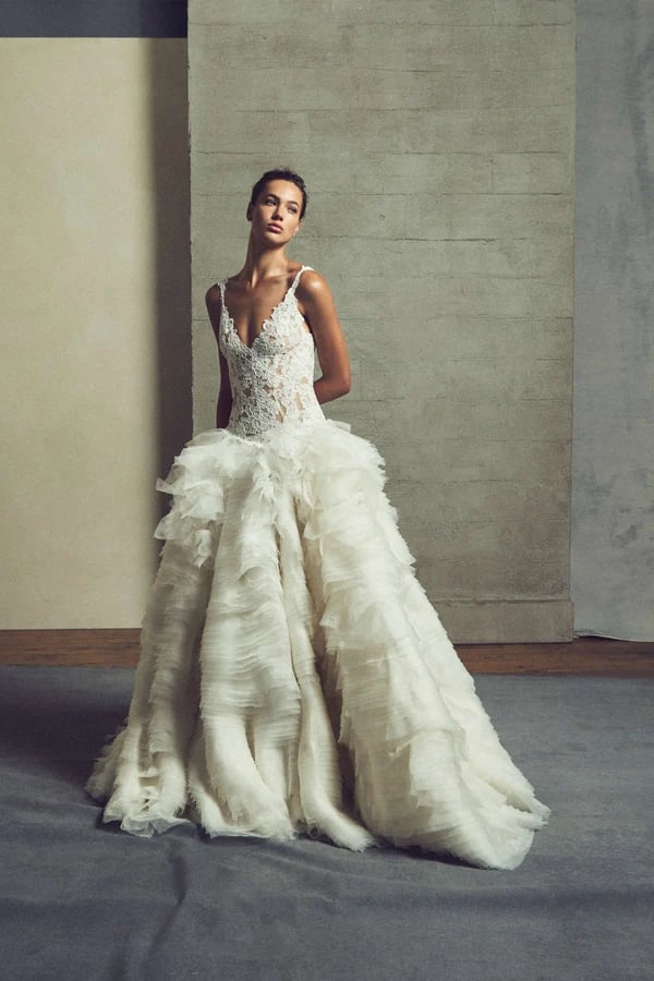 Monique Lhuillier Fall 2027 Bridal Collection at NYBFW