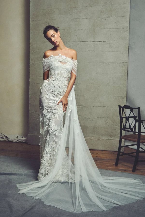 Monique Lhuillier Fall 2027 Bridal Collection at NYBFW