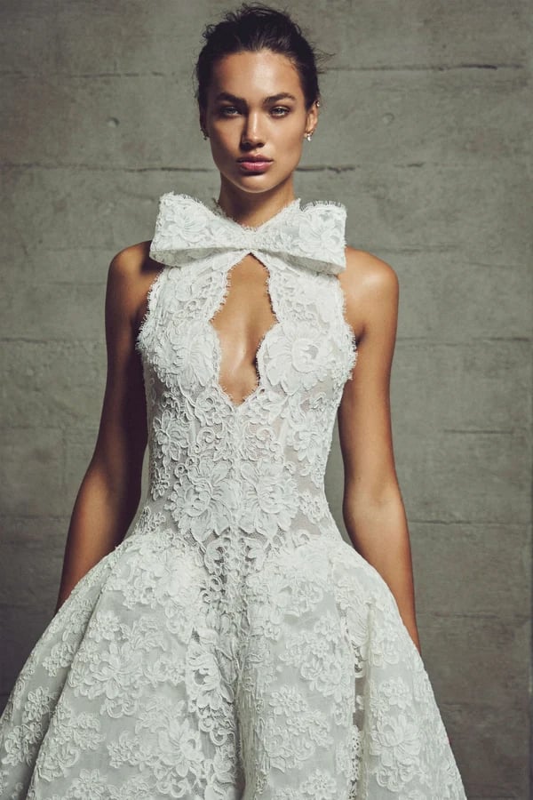 Monique Lhuillier Fall 2027 Bridal Collection at NYBFW