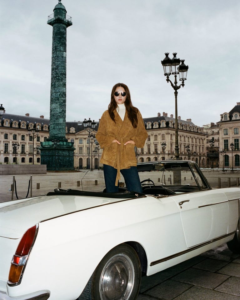 Frame and Ritz Paris Cast Charlotte Lawrence for '24 Hours in Paris'
