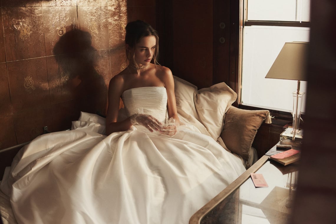 Anthropologie Weddings fall 2026 Previews 22 Exclusive Gowns at NYFW Bridal