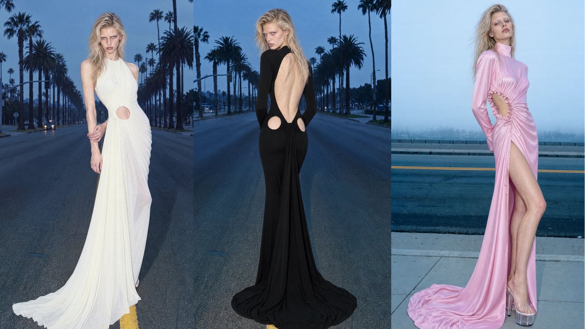 David Koma Spring 2027: Crystal Spirals, Fringe and AI