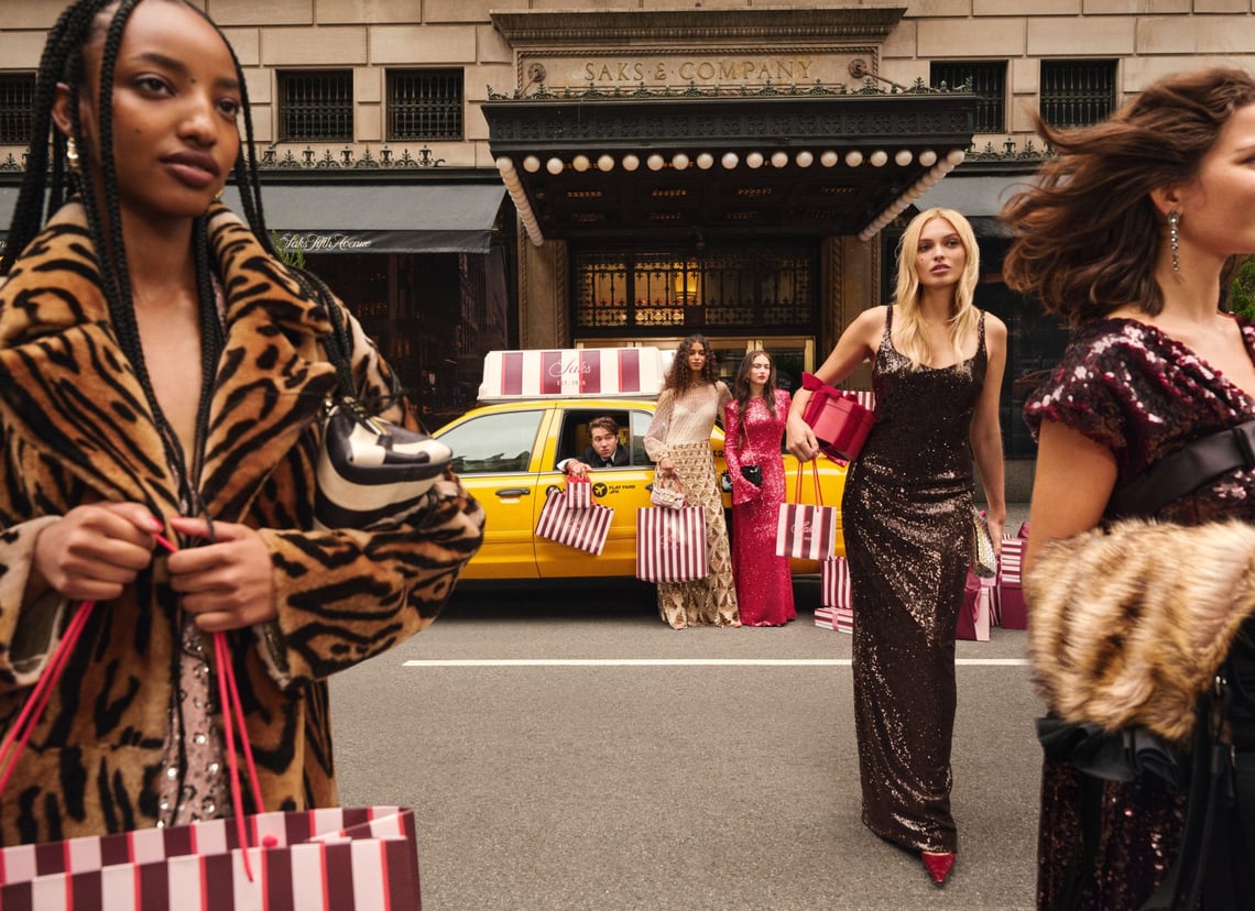 Saks Holiday Campaign 2026: 'Main Character Energy'