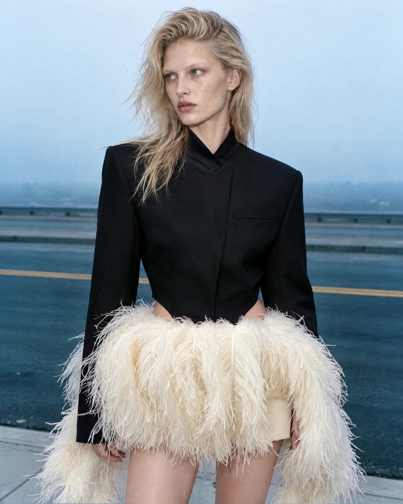 David Koma Spring 2027: Crystal Spirals, Fringe and AI
