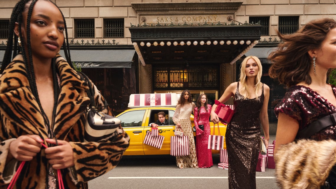 Saks Holiday Campaign 2026: ‘Main Character Energy’